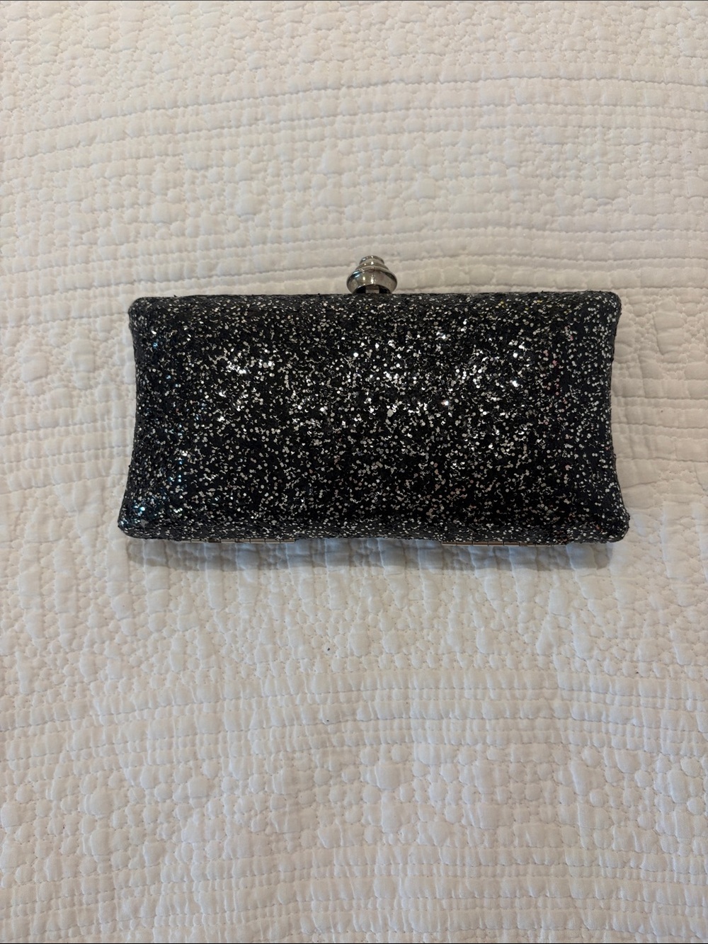 Black Glitter Evening Clutch by - Picture 1 of 3